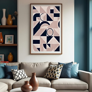 Poster Géométrie minimaliste