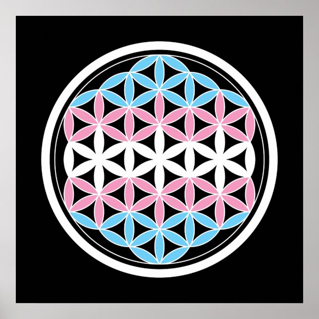 Poster géométrie sacrée (Devant)