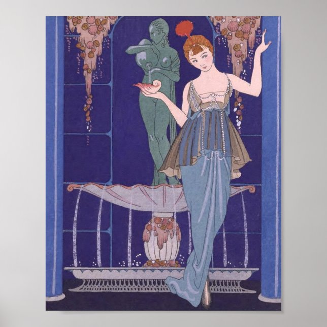 POSTER GEORGE BARBIER (Devant)