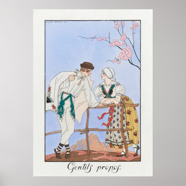 Poster George Barbier (Devant)