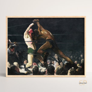Poster George Bellows Les deux membres de ce Club Peintur