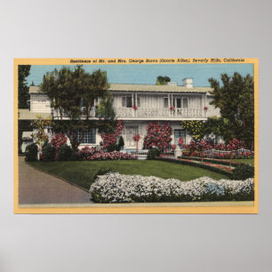 Poster George Burns et la maison de Gracie Allen