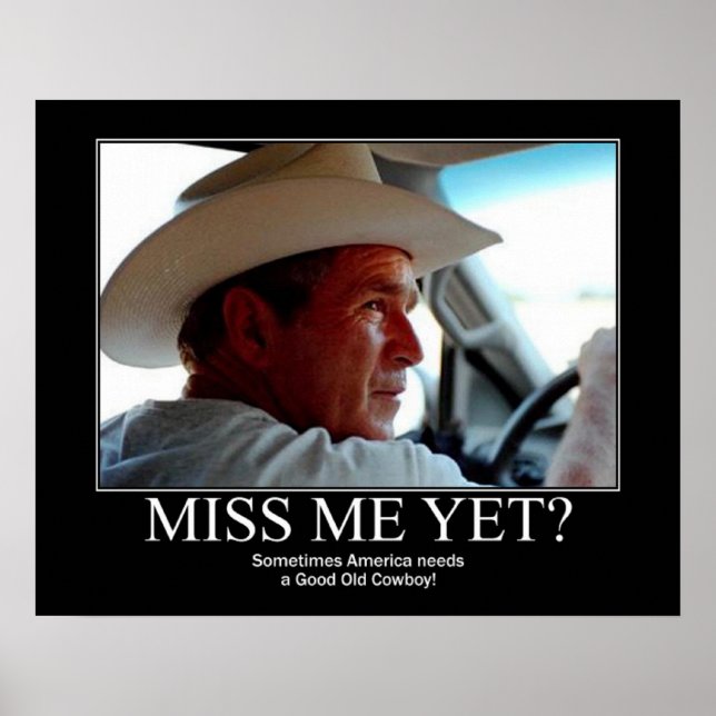 Poster George Bush (Devant)
