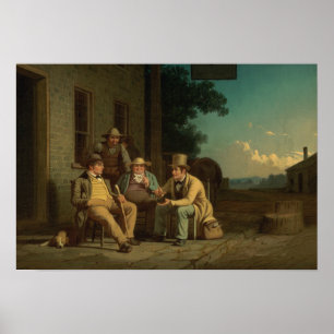 Poster George Caleb Bingham - Une campagne électorale