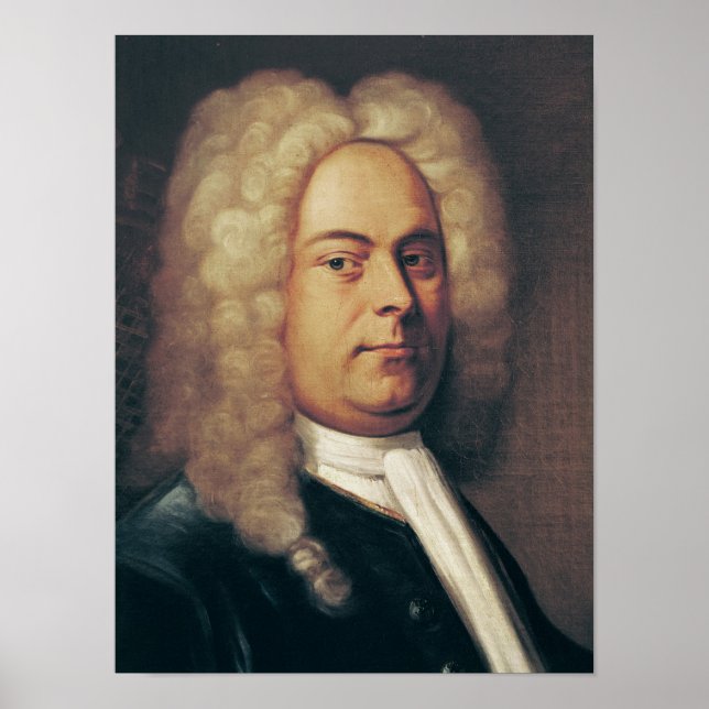 Poster George Frederick Handel (Devant)