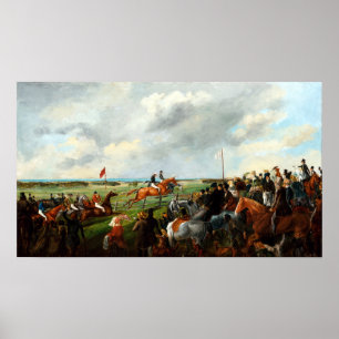 Poster George Hamilton Le Premier Steeplechase