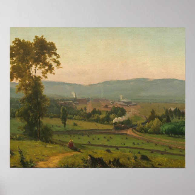 Poster George Inness - La vallée de Lackawanna (Devant)