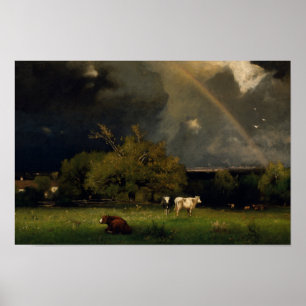 Poster George Inness - L'arc-en-ciel
