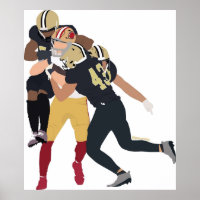 George Kittle v Saints Jeu gagnant Jouer Minimalis