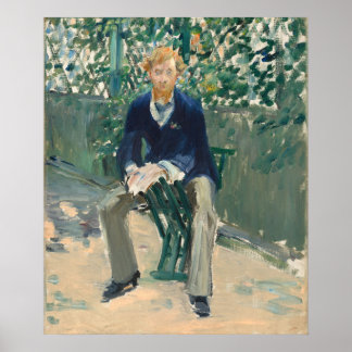 Poster George Moore - Edouard Manet Art