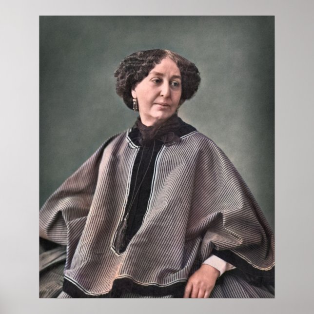 Poster George Sand - Auteur (Devant)