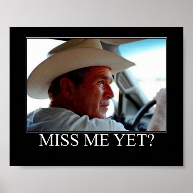 Poster George W. Bush (Devant)