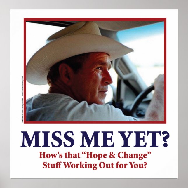 Poster George W. Bush (Devant)
