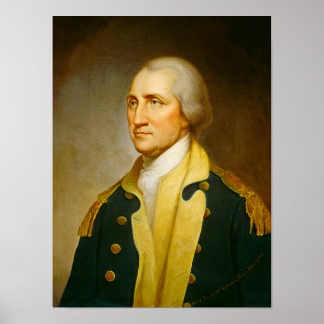 Poster George Washington, 1859 par Rembrandt Peale (Devant)