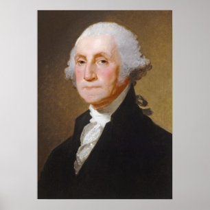 Poster George Washington, c.1821 (huile sur la toile)
