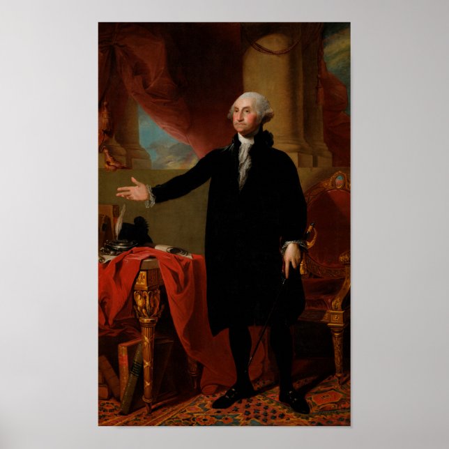Poster George Washington Lansdowne Portrait (Devant)