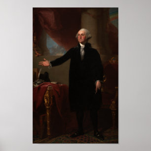 Poster George Washington (Lansdowne Portrait)