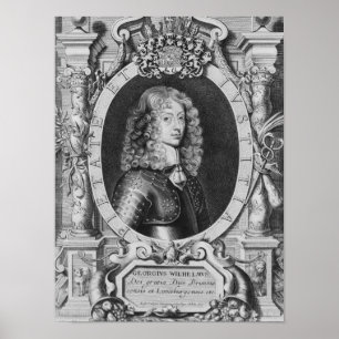 Poster George William Duke de Braunschweig-Luneberg