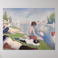 Georges Pierre Seurat | Bathers at Asni � res 1884