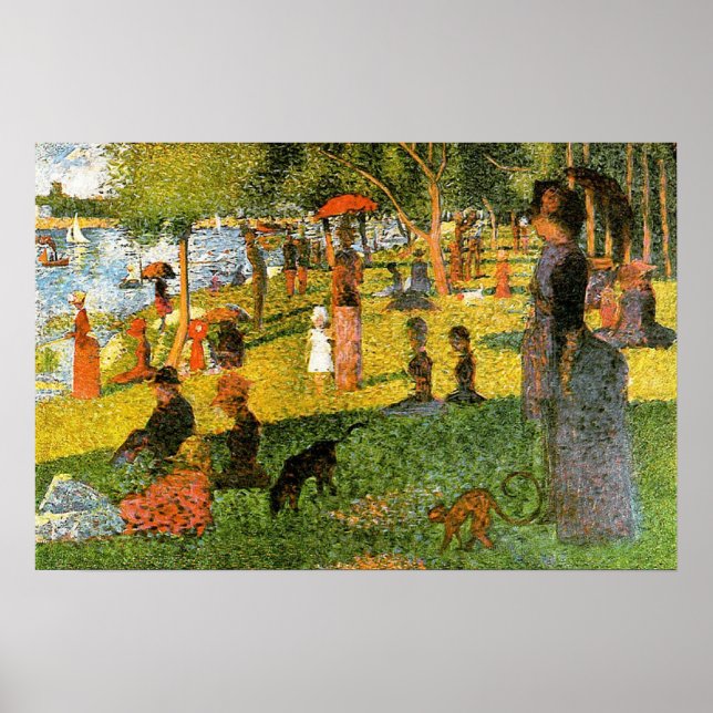 Poster Georges Seurat (Devant)
