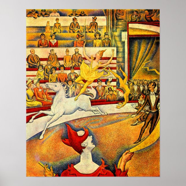 Poster Georges Seurat-Circus (Devant)