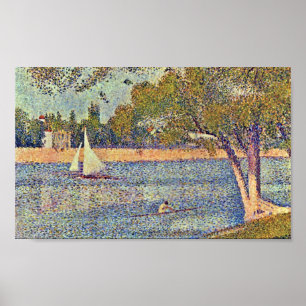 Poster Georges Seurat - la Seine au Se de