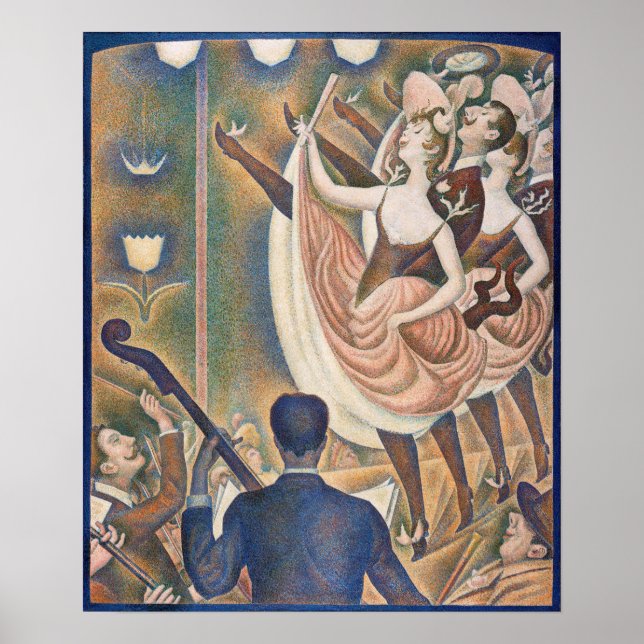 Poster Georges Seurat - Le Chahut (Devant)