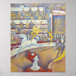 Poster Georges Seurat - Le Cirque