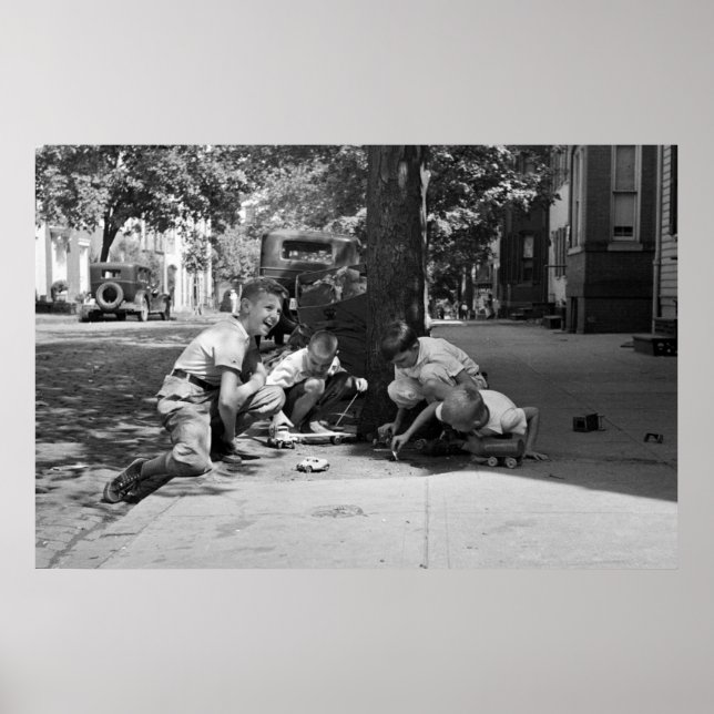 Poster Georgetown Boys, années 1930 (Devant)