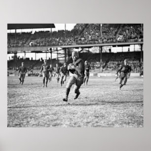 Poster Georgetown contre Bucknell, 1923