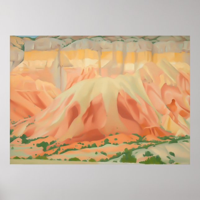 Poster georgia o'keeffe (Devant)