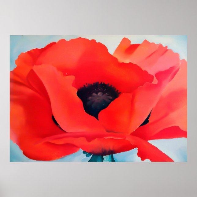 Poster georgia o'keeffe (Devant)