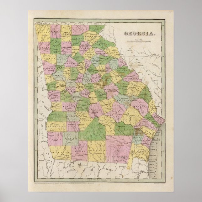 Poster Géorgie 5 (Devant)