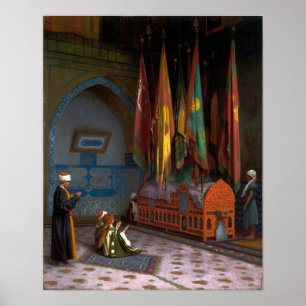 Poster Gérôme - Le Sentinel au Tombeau du Sultan