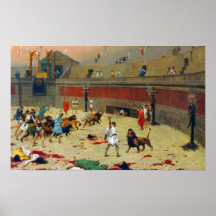 Poster Gérôme - L'Entrée 1902