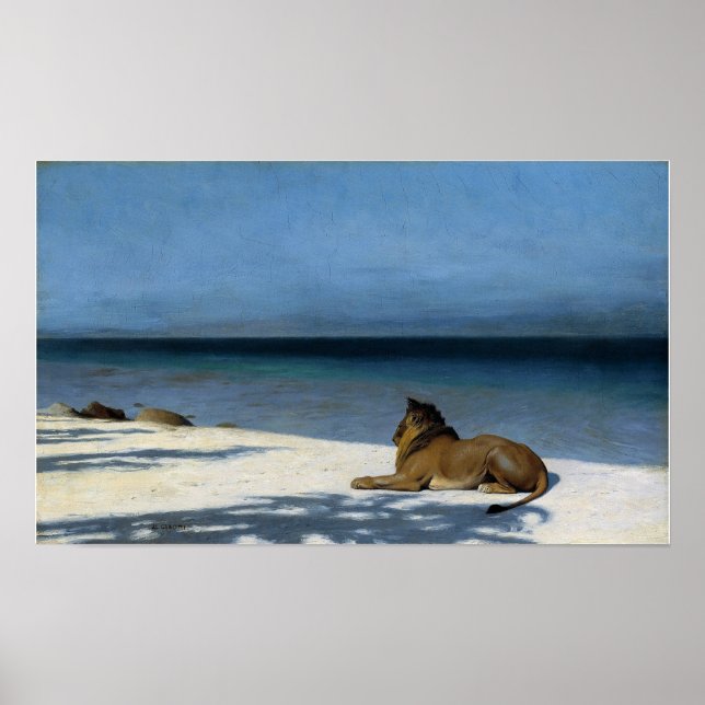 Poster Gérôme - Solitude (Devant)