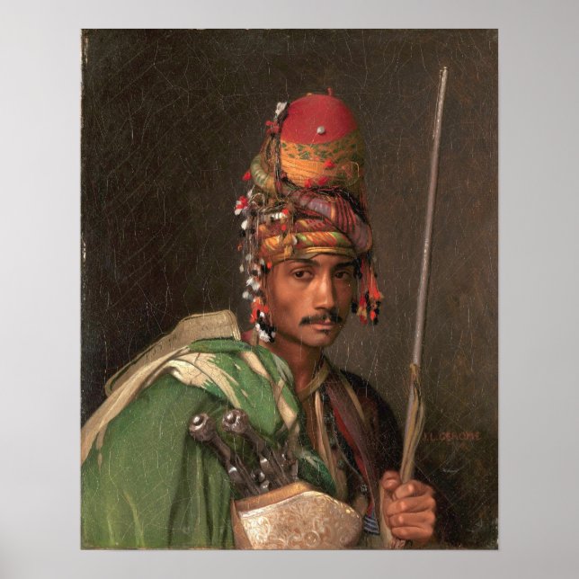 Poster Gérôme - Un Bazouk Bashi (Devant)