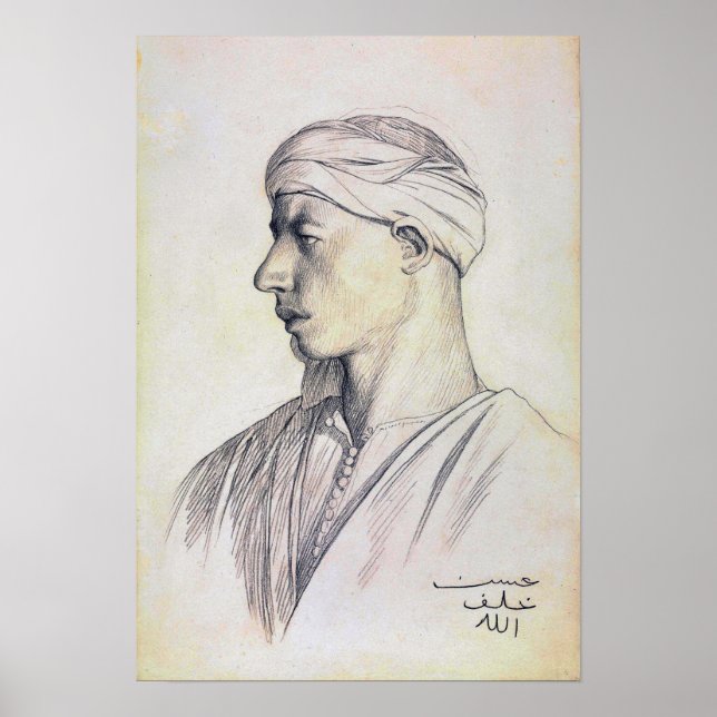 Poster Gérôme - Un Fellah égyptien (Devant)