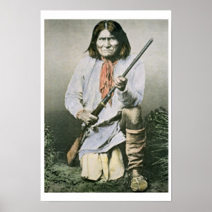 Poster Geronimo (photo colorée)