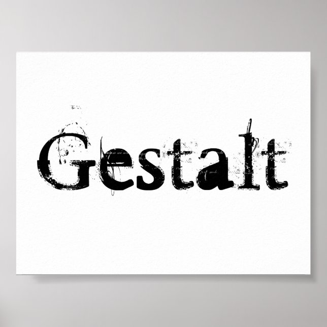 Poster Gestalt (Devant)