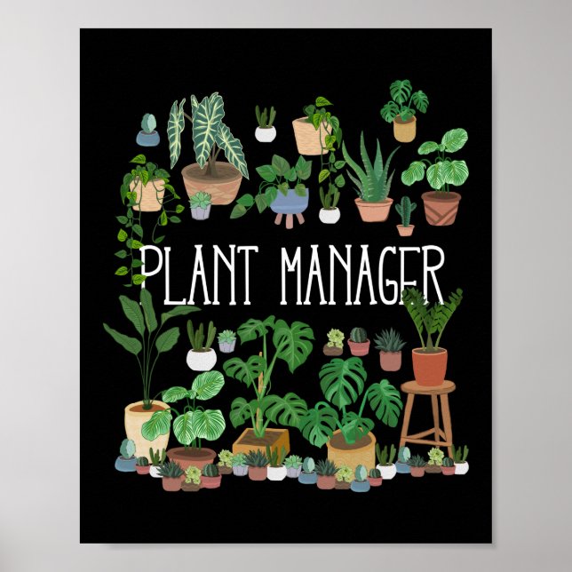 Poster Gestionnaire plante (Devant)