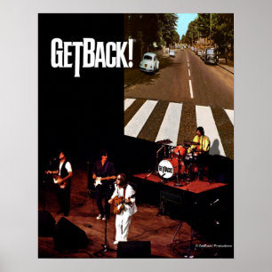 Poster GetBack!® Beatlemania