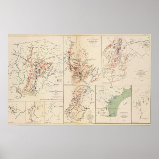 Poster Gettysburg (Devant)