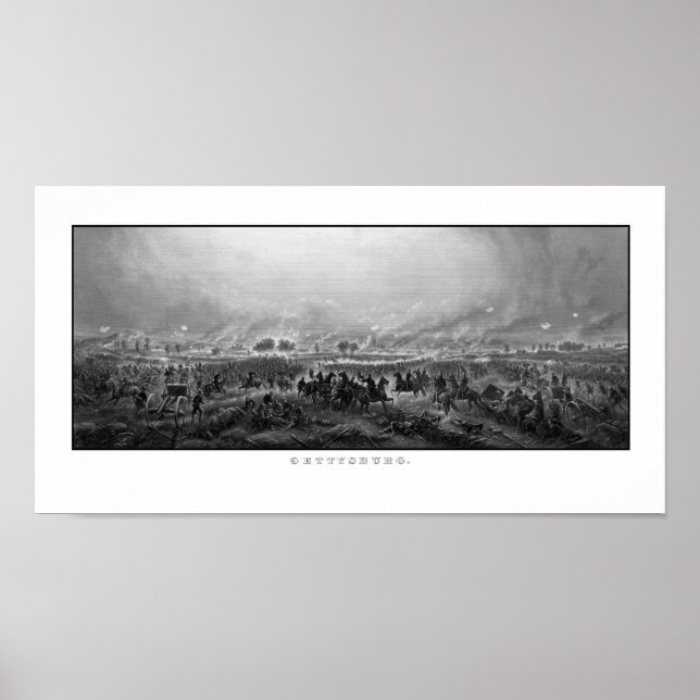 Poster Gettysburg — Guerre civile (Devant)