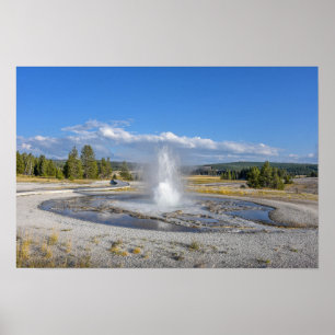 Poster Geyser Sawmill, Parc national de Yellowstone