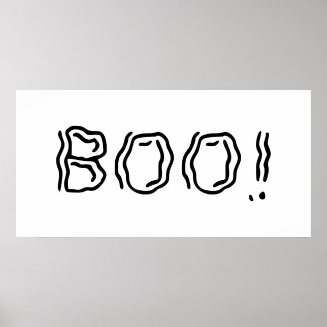 Poster Ghomajorité Boo ! (Devant)