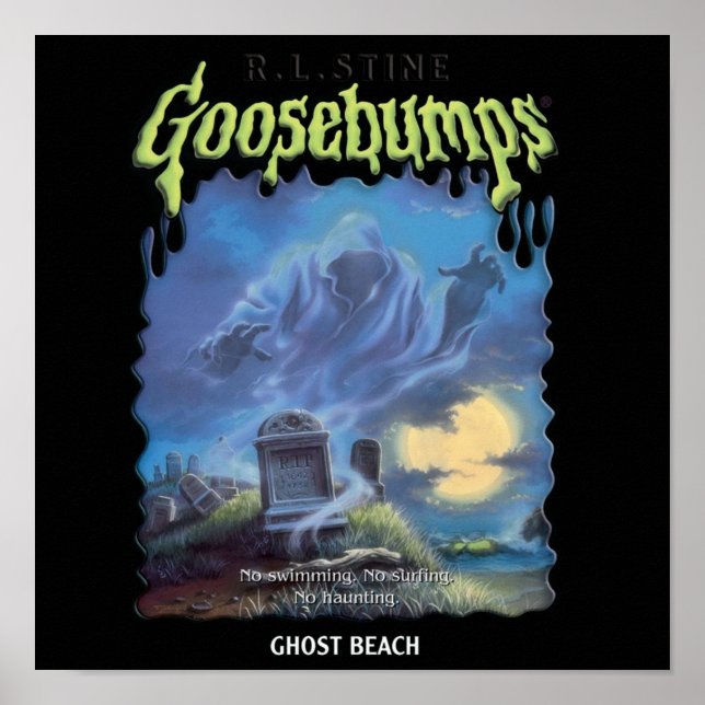 Poster Ghost Beach Goosebumps (Devant)