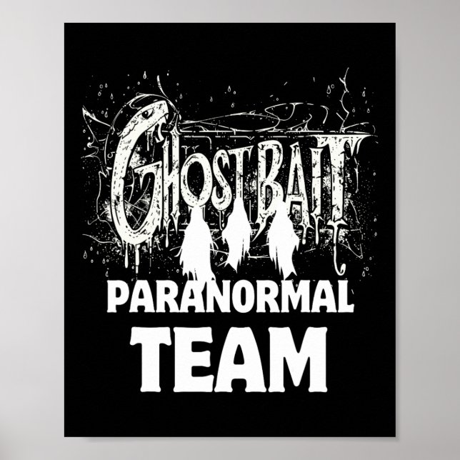 Poster Ghost It Ghost Hunter Paranormal Maison hantée (Devant)