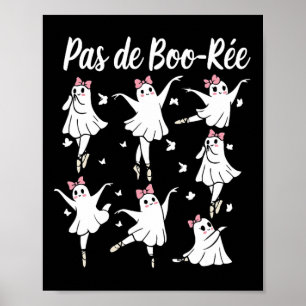 Poster Ghost Pas De Boo-rée Llet Danseuse Éffrayante Hall