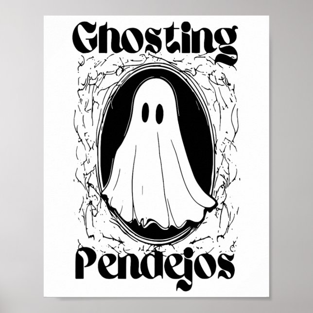 Poster Ghosting Pendejos (Devant)